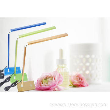 Table lamp with radiationless light